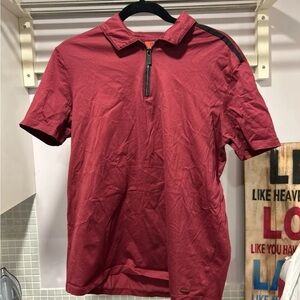 Men's Red Polo Shirt